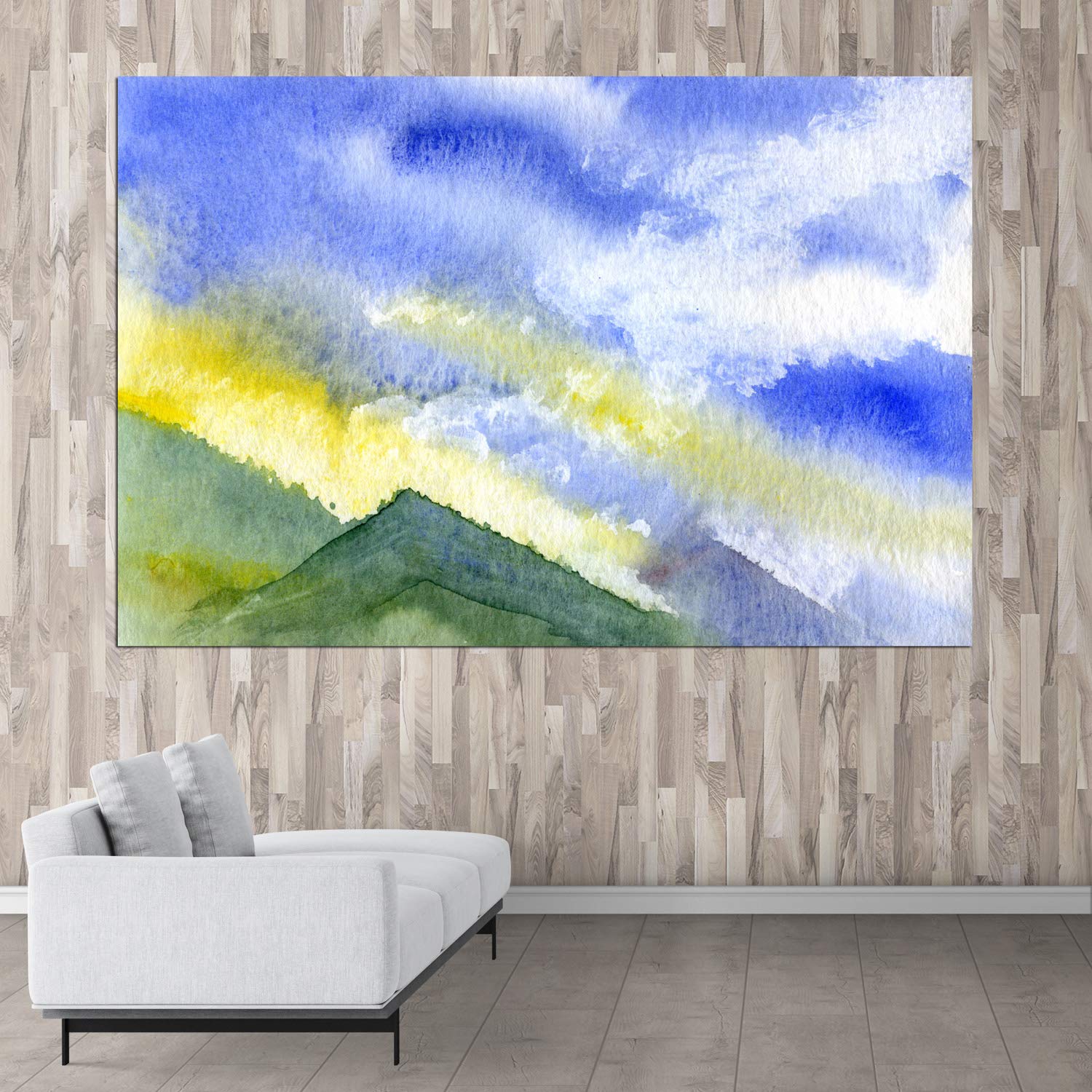 inep-b083y58n7x-image-of-_wake-up-and-smell-the-sunrise_-abstract-unframed-wall-art-for-dreamy-vibes-(91x61cm)_-showcasing-vibrant-golden-orange-and-blue-tones..jpeg